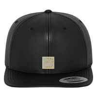 Full leather imitation snapback (6089FL) Vignette