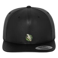 Full leather imitation snapback (6089FL) Vignette