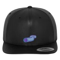 Full leather imitation snapback (6089FL) Vignette