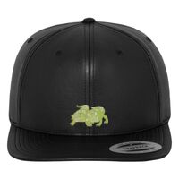 Full leather imitation snapback (6089FL) Vignette