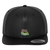 Full leather imitation snapback (6089FL) Vignette