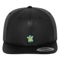 Full leather imitation snapback (6089FL) Vignette