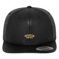 Full leather imitation snapback (6089FL) Vignette