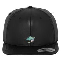 Full leather imitation snapback (6089FL) Vignette