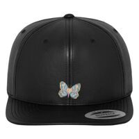 Full leather imitation snapback (6089FL) Vignette