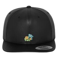 Full leather imitation snapback (6089FL) Vignette