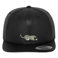Full leather imitation snapback (6089FL) Vignette