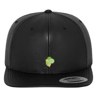 Full leather imitation snapback (6089FL) Vignette