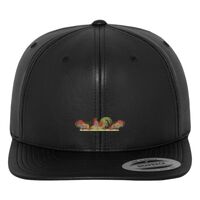 Full leather imitation snapback (6089FL) Vignette