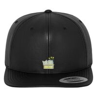 Full leather imitation snapback (6089FL) Vignette