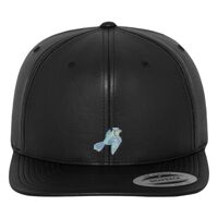 Full leather imitation snapback (6089FL) Vignette