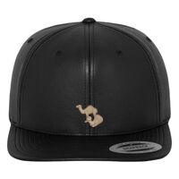 Full leather imitation snapback (6089FL) Vignette