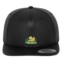 Full leather imitation snapback (6089FL) Vignette