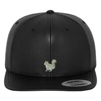 Full leather imitation snapback (6089FL) Vignette