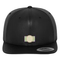Full leather imitation snapback (6089FL) Vignette