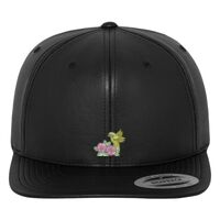 Full leather imitation snapback (6089FL) Vignette