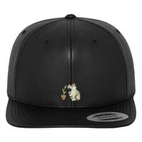 Full leather imitation snapback (6089FL) Vignette