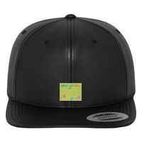 Full leather imitation snapback (6089FL) Vignette