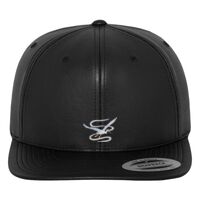 Full leather imitation snapback (6089FL) Vignette