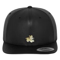 Full leather imitation snapback (6089FL) Vignette
