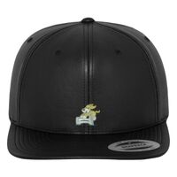 Full leather imitation snapback (6089FL) Vignette