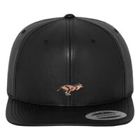Full leather imitation snapback (6089FL) Vignette