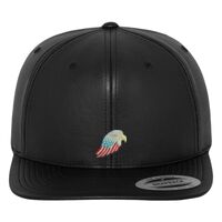 Full leather imitation snapback (6089FL) Vignette