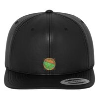 Full leather imitation snapback (6089FL) Vignette