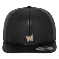 Full leather imitation snapback (6089FL) Vignette