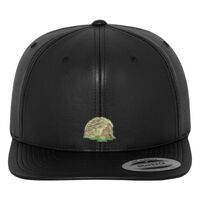 Full leather imitation snapback (6089FL) Vignette