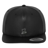 Full leather imitation snapback (6089FL) Vignette