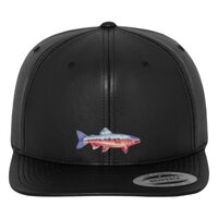 Full leather imitation snapback (6089FL) Vignette