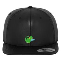 Full leather imitation snapback (6089FL) Vignette