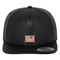 Full leather imitation snapback (6089FL) Vignette