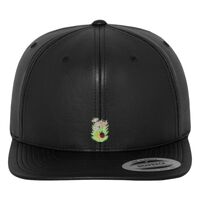 Full leather imitation snapback (6089FL) Vignette
