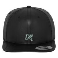 Full leather imitation snapback (6089FL) Vignette