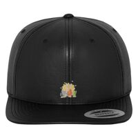 Full leather imitation snapback (6089FL) Vignette