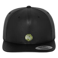 Full leather imitation snapback (6089FL) Vignette