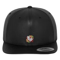Full leather imitation snapback (6089FL) Vignette