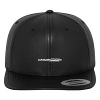Full leather imitation snapback (6089FL) Vignette
