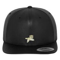 Full leather imitation snapback (6089FL) Vignette