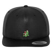 Full leather imitation snapback (6089FL) Vignette