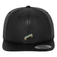 Full leather imitation snapback (6089FL) Vignette