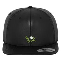 Full leather imitation snapback (6089FL) Vignette
