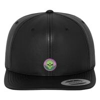 Full leather imitation snapback (6089FL) Vignette
