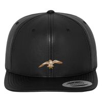Full leather imitation snapback (6089FL) Vignette