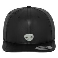 Full leather imitation snapback (6089FL) Vignette
