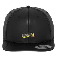 Full leather imitation snapback (6089FL) Vignette