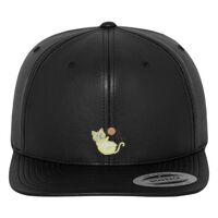 Full leather imitation snapback (6089FL) Vignette