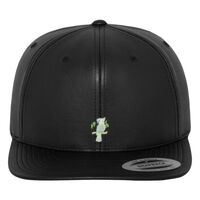 Full leather imitation snapback (6089FL) Vignette